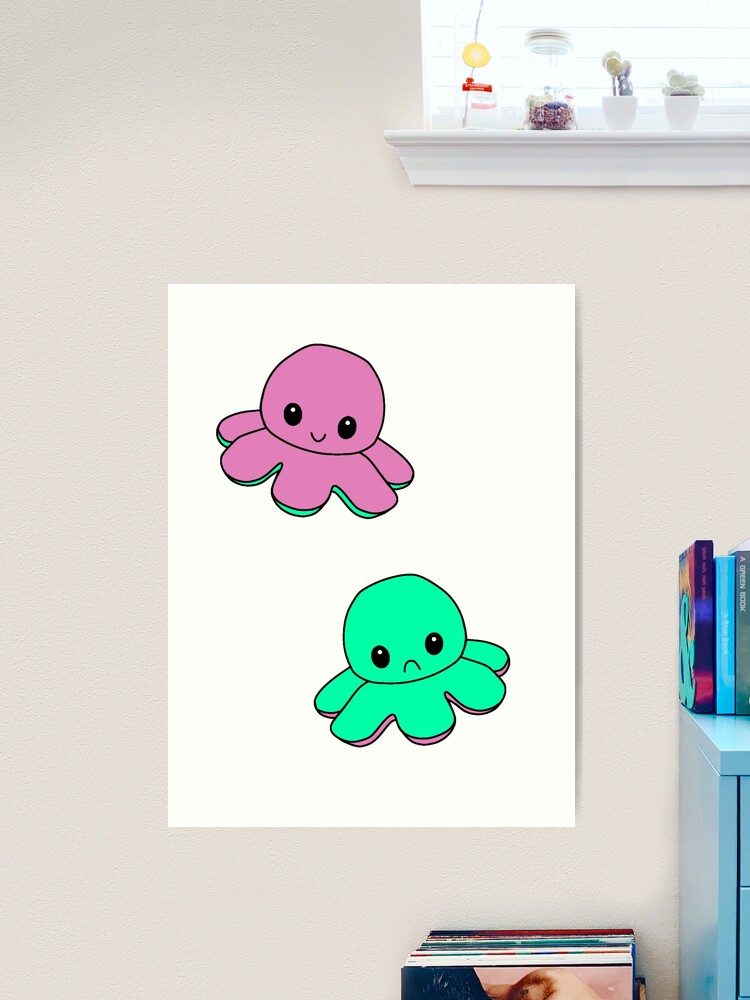 Impressions artistiques sur le thème Sad Octopus