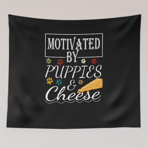 Item preview, Puppy and Cheese Lover, Gift Idea To Puppy And Cheese Girl, Puppy Summer designed and sold by Rassitni.