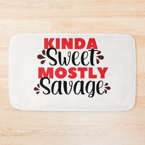 Item preview, kinda sweet mostly sarcastic designed and sold by dogcuddleralert.