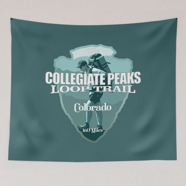 Item preview, Collegiate Peaks Loop (arrowhead T) designed and sold by curranmorgan.