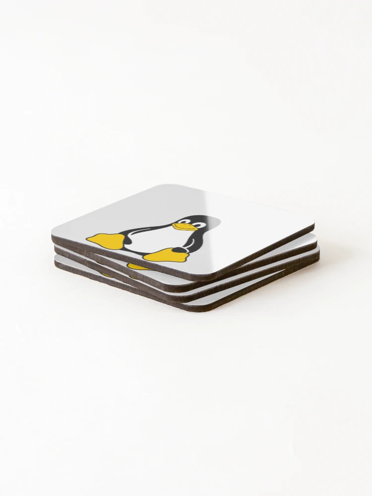 Thumbnail 4 of 5, Coasters (Set of 4), Linux designed and sold by devchild.