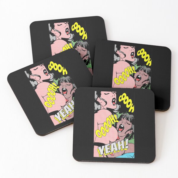 Item preview, Yeah! 2 Lesbian Bisexual Pride Comic Vintage Style designed and sold by Beijo-Vertical.