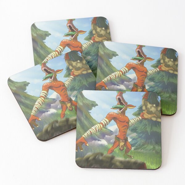 Item preview, Moblin Throwing a Bokoblin designed and sold by Elizabeth Berry.