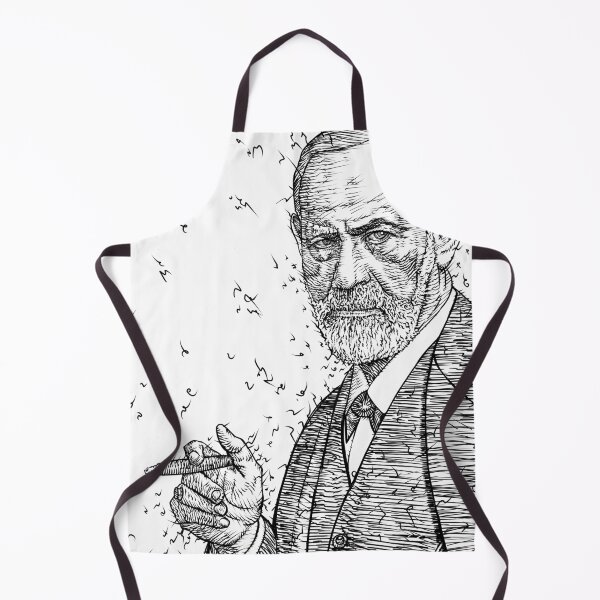 Item preview, SIGMUND FREUD ink portrait .1 designed and sold by lautir.