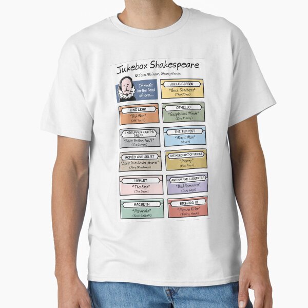 Jukebox Shakespeare Classic T-Shirt