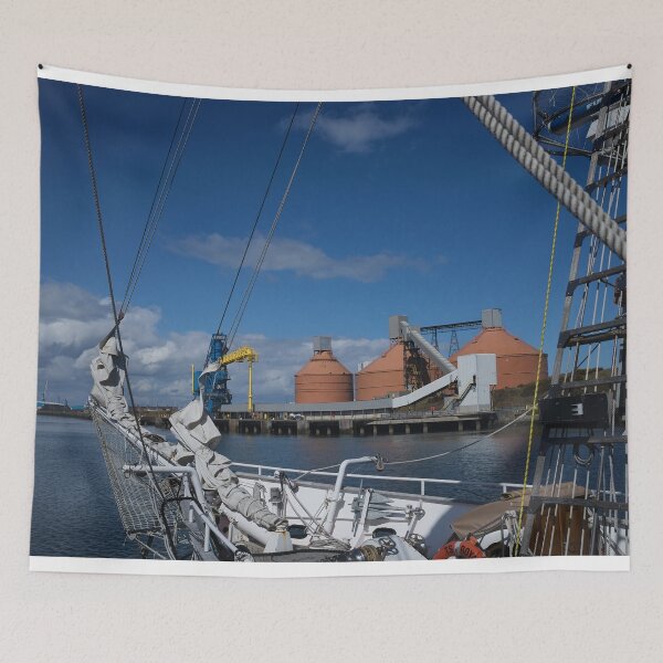 Item preview, Tall Ship on the River Blyth designed and sold by Violaman.