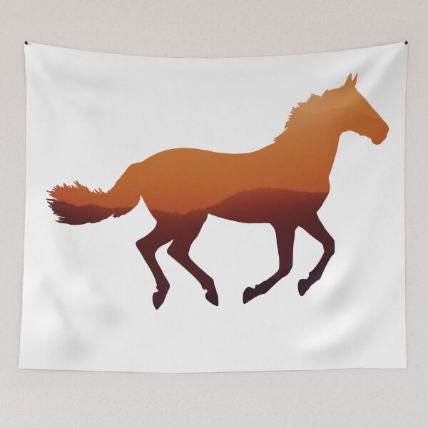 Item preview, Wild Horse on a Sand Dune during Sunset designed and sold by Snilfen.