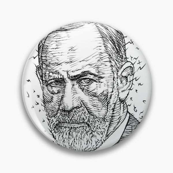 Item preview, SIGMUND FREUD ink portrait .2 designed and sold by lautir.