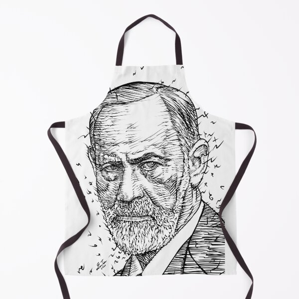 Item preview, SIGMUND FREUD ink portrait .2 designed and sold by lautir.