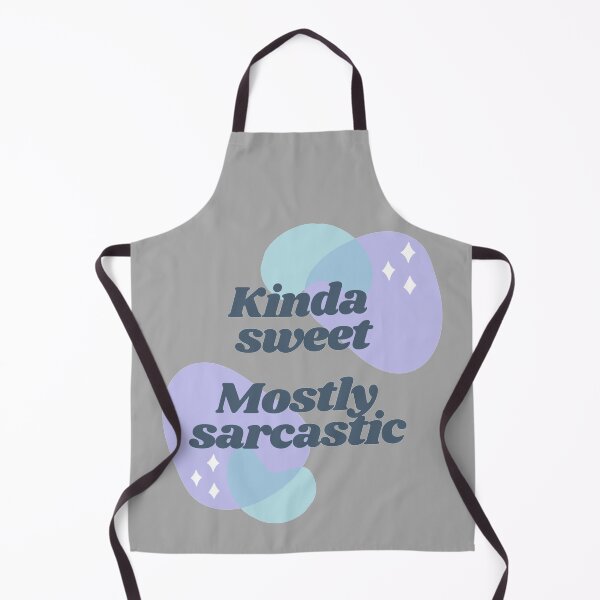Item preview, Kinda Sweet, Mostly Sarcastic Text and Colour Blocking designed and sold by 10pmCreations.