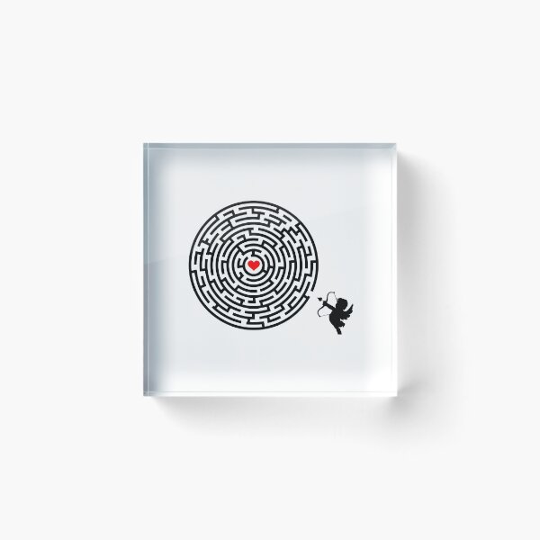 Item preview, Labyrinth, Maze, Love, God of love, Eros, arrow, love arrow, Game,  designed and sold by wshStudio.