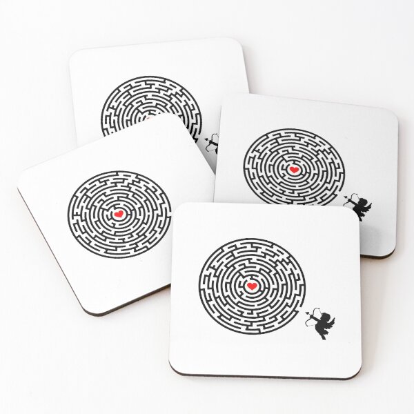 Item preview, Labyrinth, Maze, Love, God of love, Eros, arrow, love arrow, Game,  designed and sold by wshStudio.
