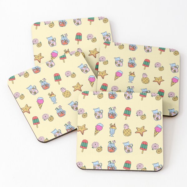 Item preview, Cute summery pattern - Summer vacation vibes designed and sold by Theleochick.
