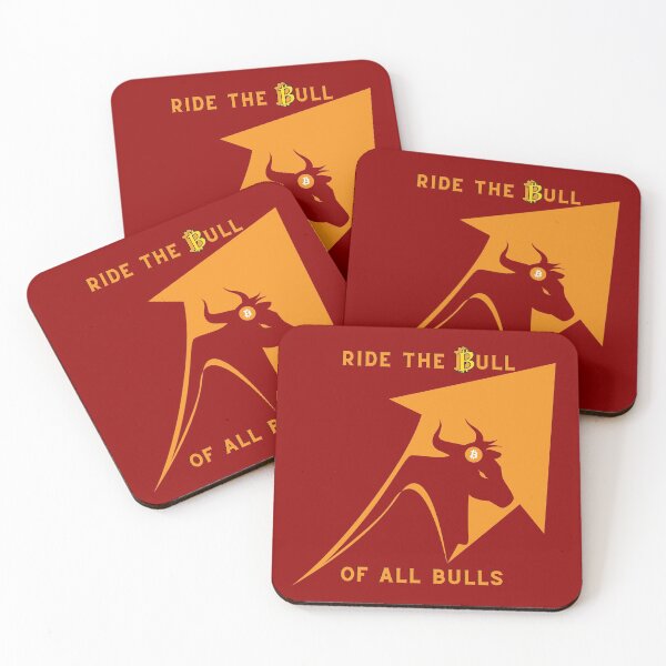 Item preview, Bitcoin Ride The Bull of All Bulls  designed and sold by ravishdesigns.