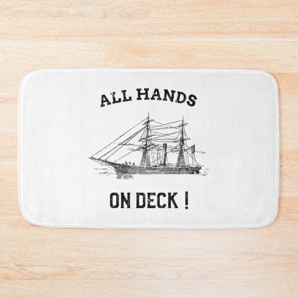 Item preview, All Hands On Deck - Sailing Ship designed and sold by Passion-For-Sea.