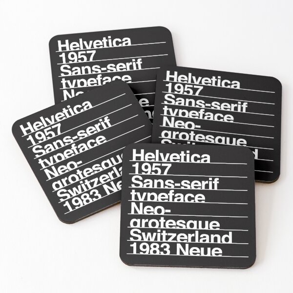 Item preview, Helvetica TYPO FACTS designed and sold by LuksTEESred.