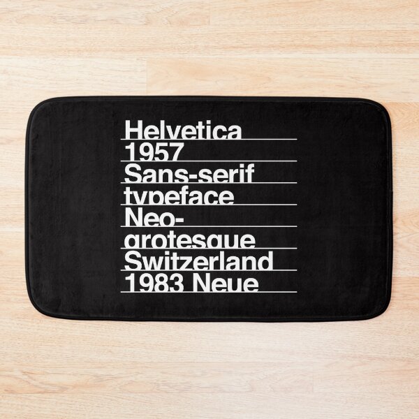 Item preview, Helvetica TYPO FACTS designed and sold by LuksTEESred.