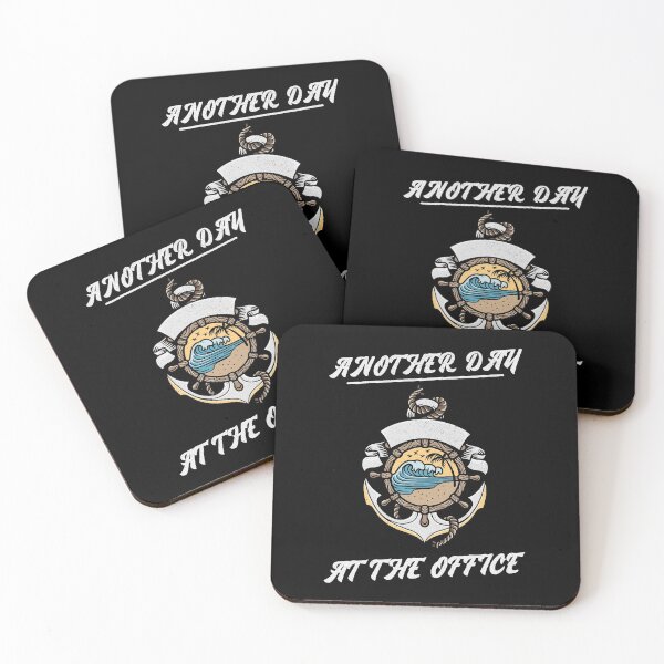 Item preview, Another Day At The Office - Funny Sailing Joke designed and sold by Passion-For-Sea.