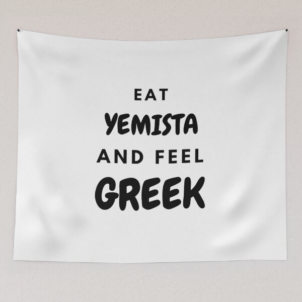 Item preview, Eat Yemista and Feel Greek, Gifts, Apparel, Wall Art, Home Decor designed and sold by TheGreekGuy.