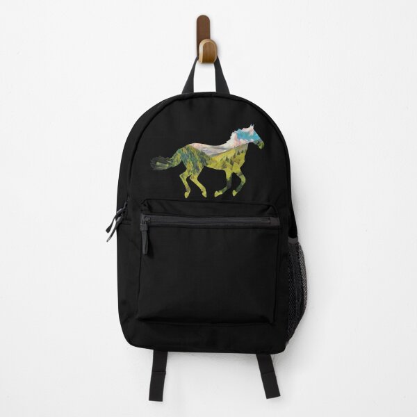 Item preview, Wild Horse in a Forest Landscape designed and sold by Snilfen.