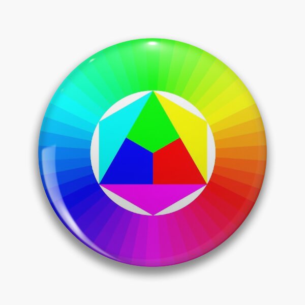 Item preview, RGB (additive/light) color wheel | White background designed and sold by SushiPhobia.