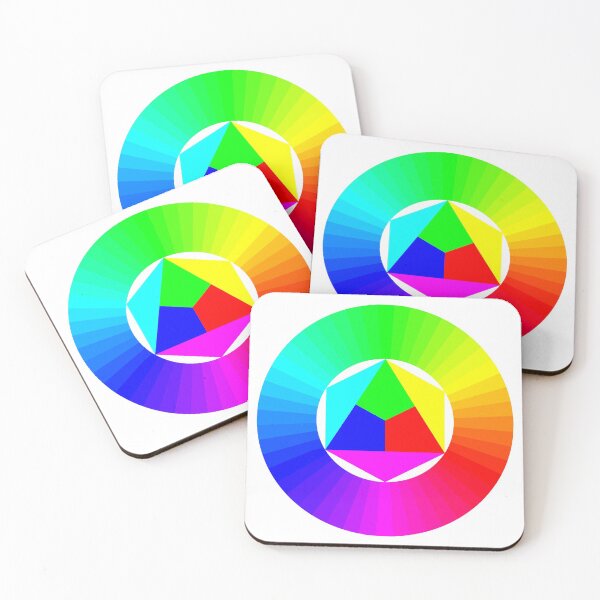 Item preview, RGB (additive/light) color wheel | White background designed and sold by SushiPhobia.