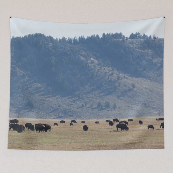 Item preview, Field with Buffalo designed and sold by Allen Penton.