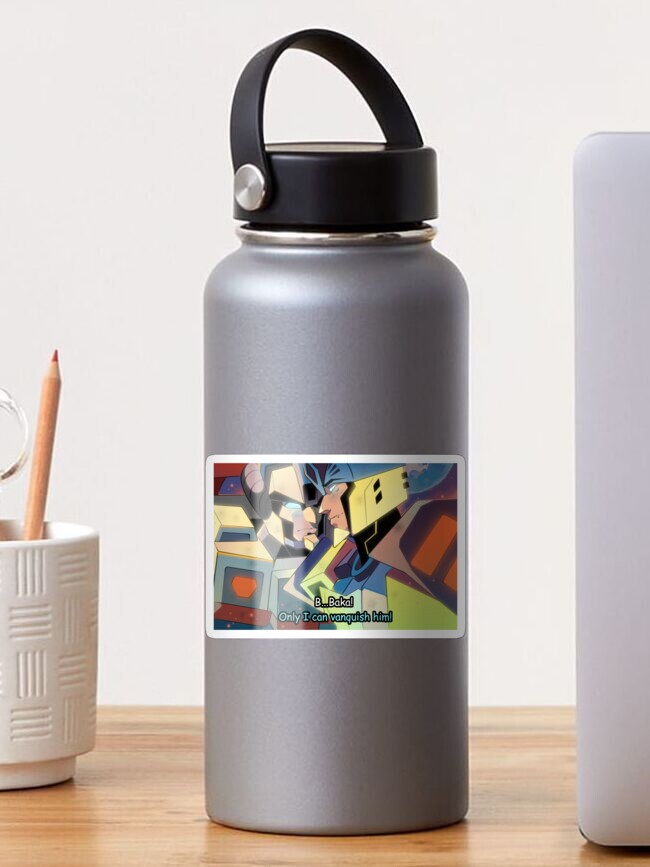 Sky Blue Transformers Waterbottle with Shoulder Strap - Transformers Bottle