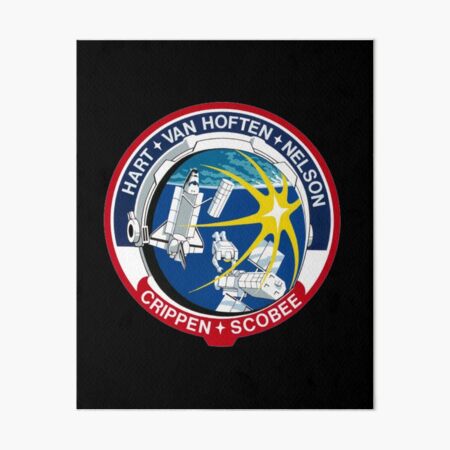 STS-41C Patch Insignia NASA Retro Style Vintage Emblem Art Board Print for  Sale by kawrdesigns