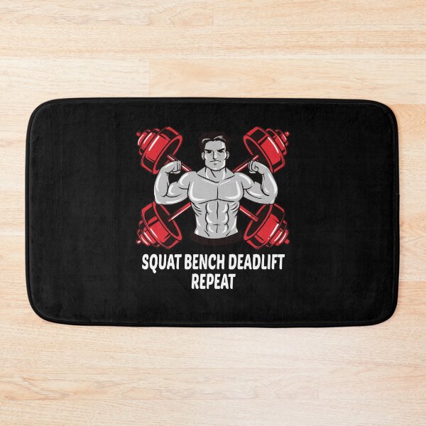 Artikelvorschau, Squat Bench Deadlift Repeat Kraftdreikämpfer Sport entworfen und verkauft von Stndor.