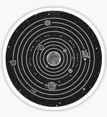 Solar System Sticker