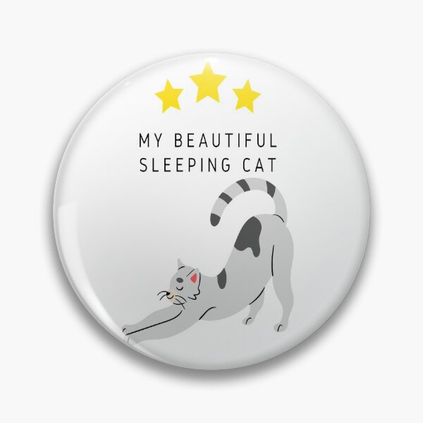 Item preview, Sleepy cat beautiful drawing designed and sold by Makicalgui.