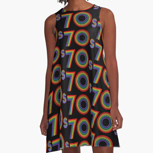 Item preview, Disco 70s Retro Rainbow Decade  designed and sold by Deborah Camp.