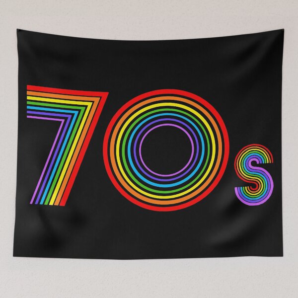 Item preview, Disco 70s Retro Rainbow Decade  designed and sold by Deborah Camp.