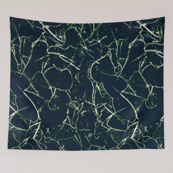 Item preview, Neon Silhouette Leaves Print Pattern designed and sold by DFLC Prints.