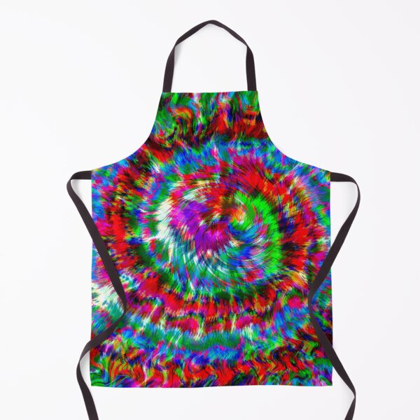 Item preview, Groovy Hippie Spiral - Colorful Tie Dye in Bright Colors (Version 2) designed and sold by Cosmic-Ferret.