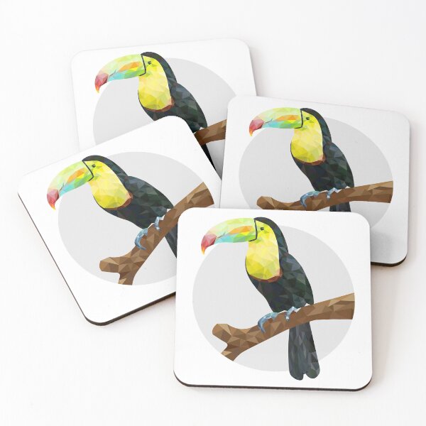 Item preview, Geometric Toco Bird designed and sold by bunbiz.