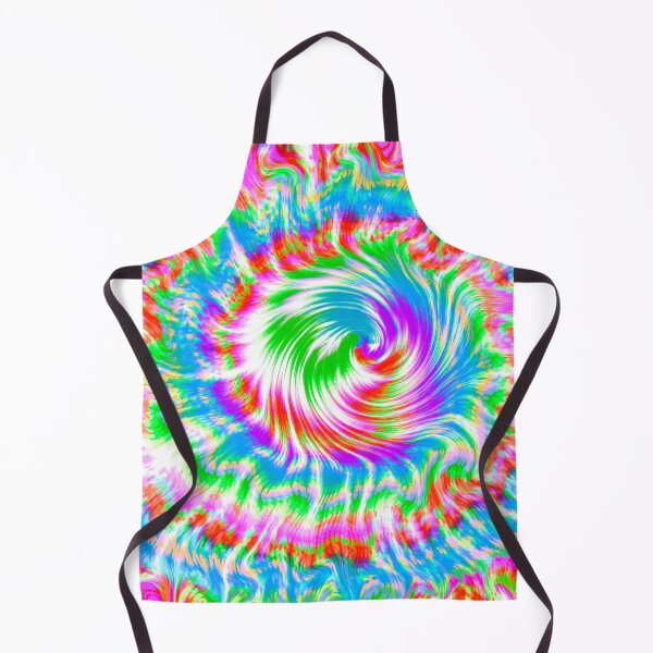 Item preview, Groovy Aesthetic Hippie Spiral - Colorful Tie Dye in Bright Colors (Version 3) designed and sold by Cosmic-Ferret.