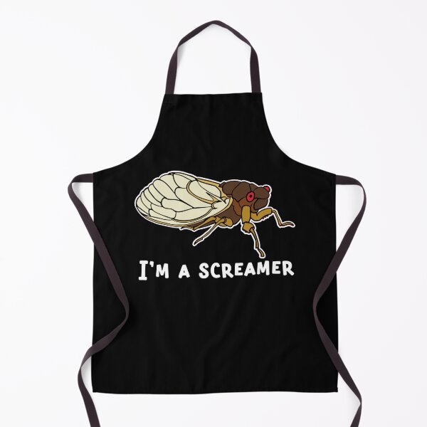 Item preview, Funny Cicada Invasion Cicada Song I'm a Screamer designed and sold by Huhnerdieb Apparel.