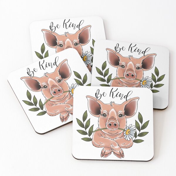 Item preview, Be kind pig designed and sold by NicoleHarvey.