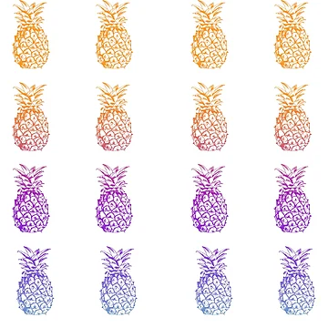 Artwork thumbnail, Cute Pineapples pack by Designs-RZ