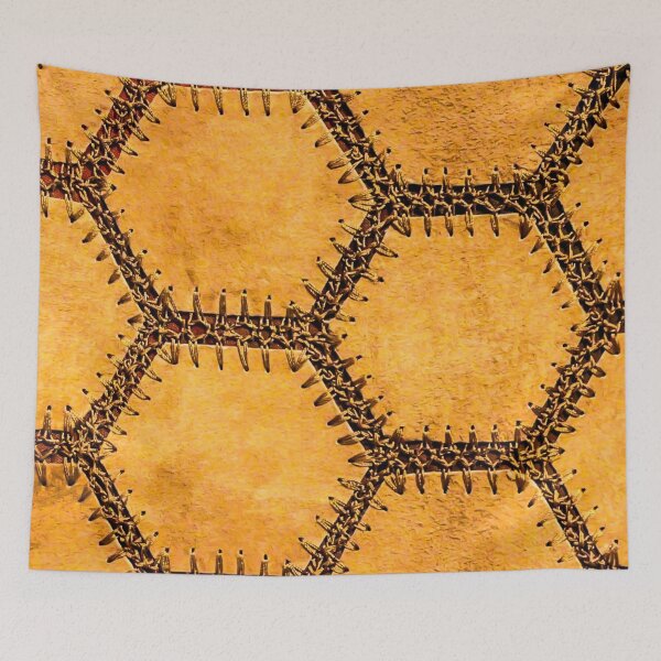 Aperçu de l'œuvre Motif hexagone miel Legging créée et vendue par JD369.