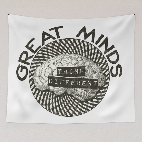 Item preview, Great Minds Think Different - Mental Health Awareness designed and sold by elevens.