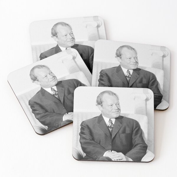 Item preview, Chancellor Willy Brandt - 1971 designed and sold by warishellstore.