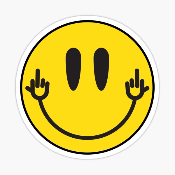 A friendly FU!! Sticker