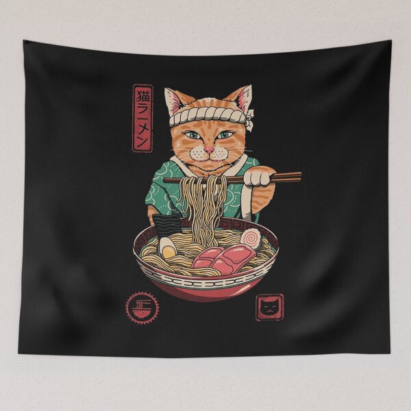 Item preview, Neko Ramen  designed and sold by shelliehoward.