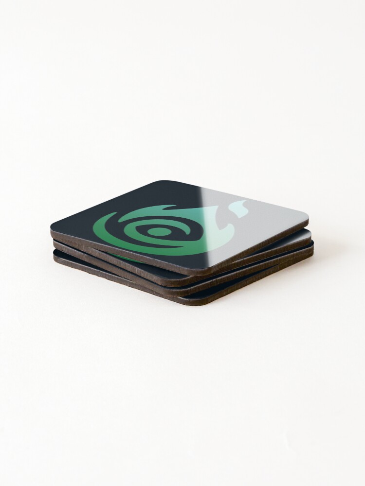 Thumbnail 4 of 5, Coasters (Set of 4), Shadow Isles Pocket Design designed and sold by RynTheArtist.