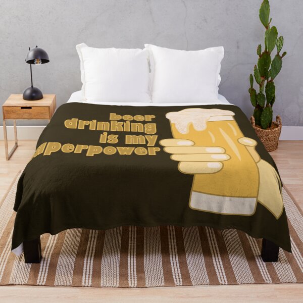 Item preview, Beer drinking is my superpower designed and sold by CutieBlue.