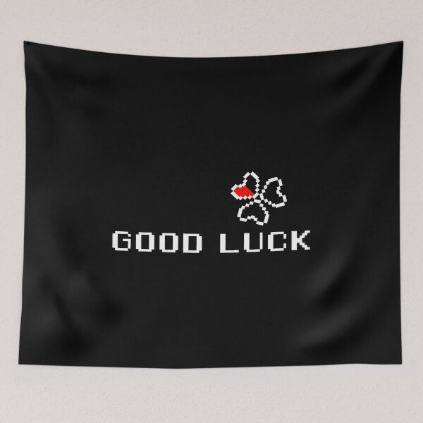Item preview, Good Luck Just One Half Full Gamer Heart designed and sold by Paulina Vanlife.
