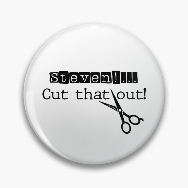 Item preview, Stephen cut that out! designed and sold by Traysure-Store.